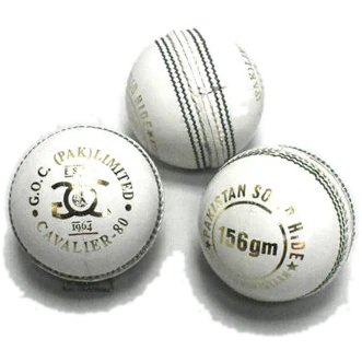 GOC Cavalier 80 white leather match balls