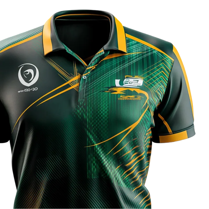 Custom team cricket shirt